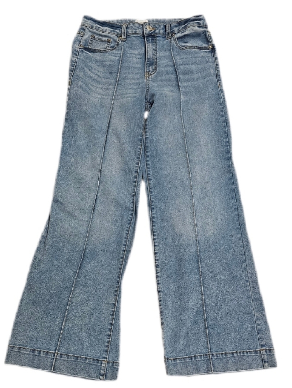 Time and Tru Flare Jeans With Seam 8